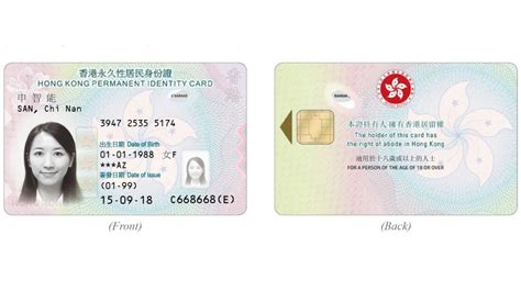 New Hong Kong Smart Identity Card Design