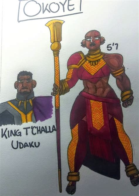 Okoye Redesign by Oni18064 on DeviantArt