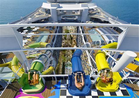 Harmony of the Seas Water Slides Will Be Totally Thrilling