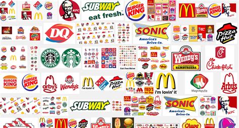 Green Fast Food Restaurant Logos