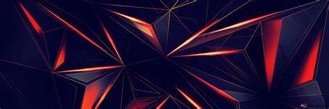 3D geometric triangles 4K wallpaper download