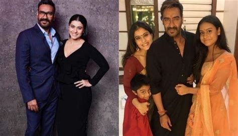 Kajol Devgan And Ajay Devgan Family