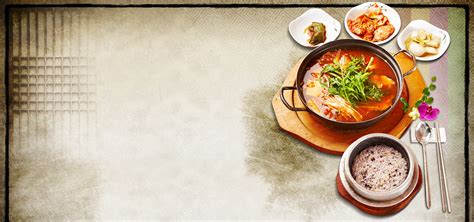 Shading Cuisine Restaurant Chopsticks Rice Kimchi Shabu Food Poster ...