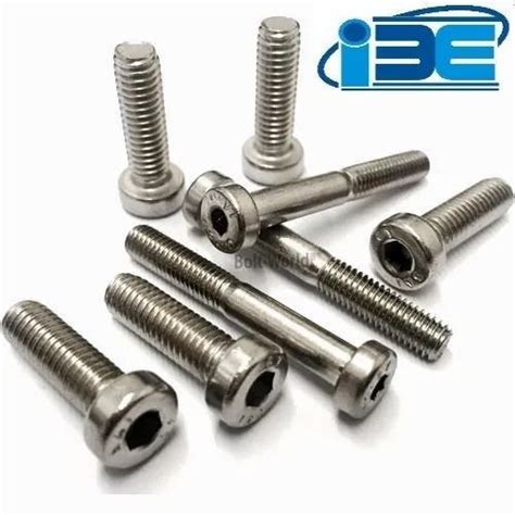 Round 304 Stainless Steel Allen Head Bolts, Material Grade: 304/316 ...