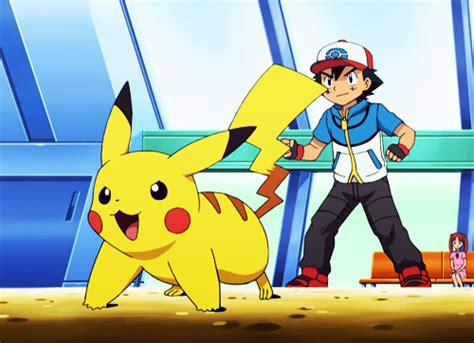 Ash ketchum, pikachu and battle anime #90041 on animesher.com