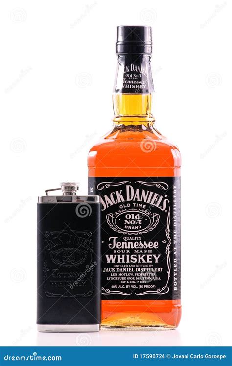 Jack Daniels Old No. 7 Whiskey Editorial Stock Image - Image of daniels, celebration: 17590724
