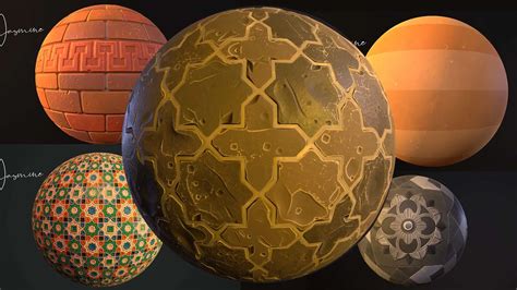 25 Stylized Textures Pack 01 - FlippedNormals