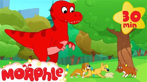 Dinosaur Dog Race - Mila and Morphle | Cartoons for Kids | Morphle ...