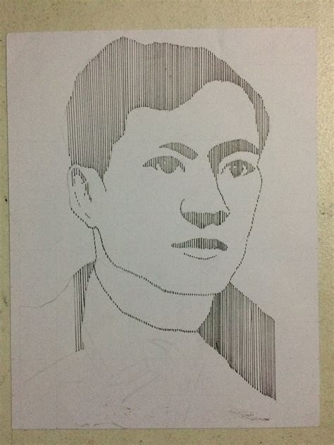 Jose Rizal Drawing Pencil