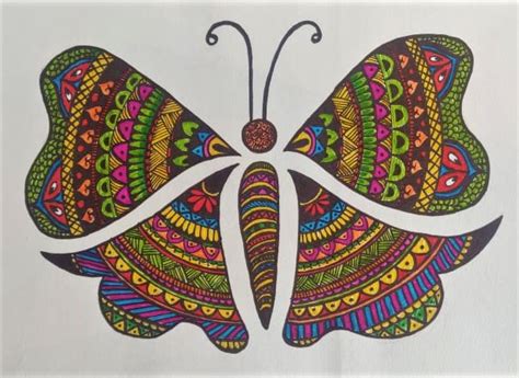 Butterfly Mandala Art ~ ArtyArsh -Creative World