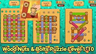 Level 99 1st part? - Wood Nuts And Bolts Puzzle Answers for Android