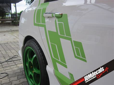 JDMdecals Garage: JDM Flag Stripe Decal Project