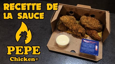 Recette de la Sauce Pepe Chicken - YouTube