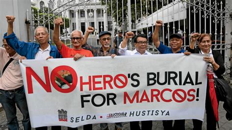 Martial law victims run to SC to stop Marcos burial at Libingan ...