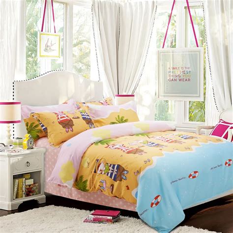 beach themed comforters and quilts star bed sheets kids bedding set ...