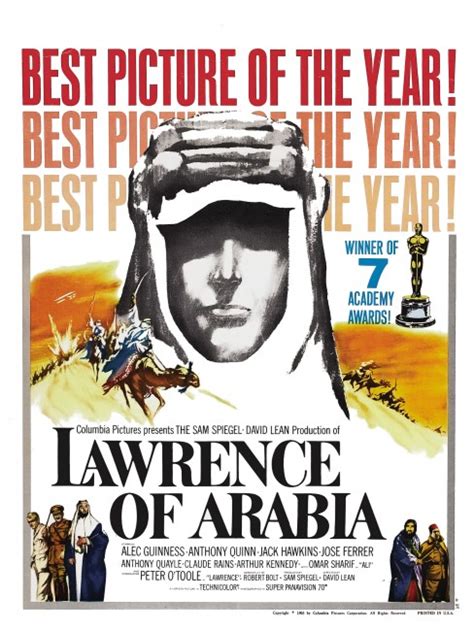 Lawrence of Arabia: Top 10 Movie Posters - Solopress