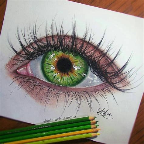 Behind The Scenes By arts_promote in 2020 | Color pencil art, Eye drawing, Eye art