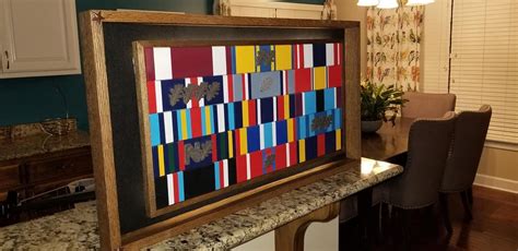 Wooden Military Ribbon Rack - Etsy