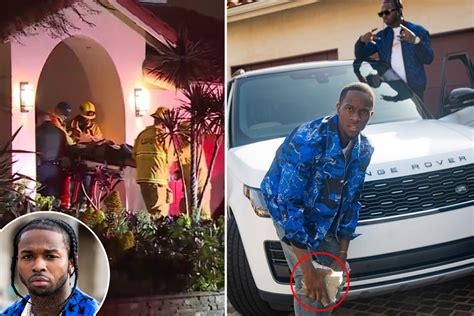 Pop Smoke posed with stacks of cash in front of house where he was shot ...