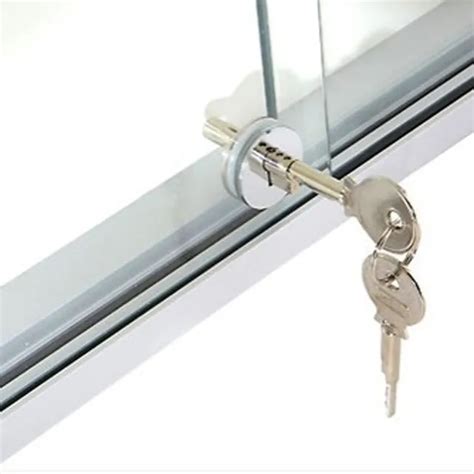 Sliding Glass Showcase Lock Cabinet Display Showcase Drawer Case Sliding Glass Push Door Ratchet ...