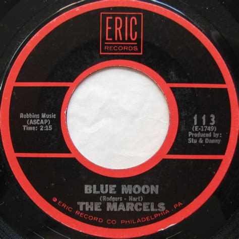 The Marcels - Blue Moon (Vinyl, 7", 45 RPM, Reissue, Repress) | Discogs