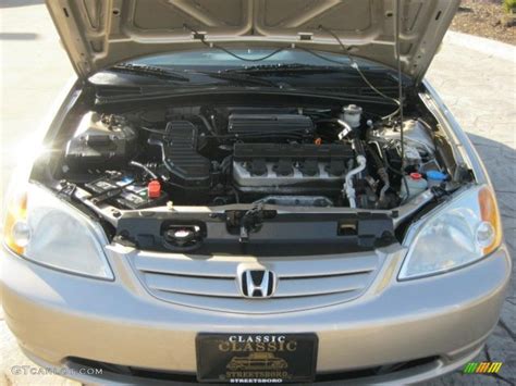 2001 Honda civic ex engine specs