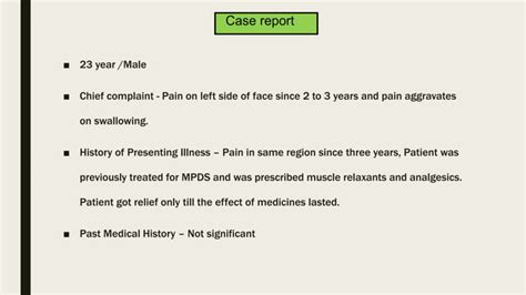 PTERYGOID HAMULUS SYNDROME- A CASE REPORT | PPT