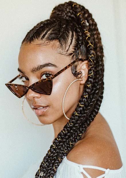 63 Best Braided Ponytail Hairstyles for 2020 - StayGlam