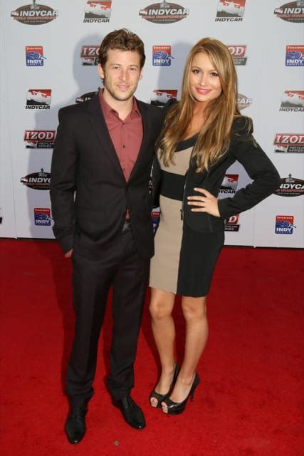 Marco Andretti and his girlfriend walk the red carpet at t… | Flickr