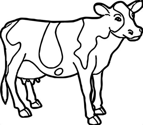 Cattle Coloring Pages - ColoringBay