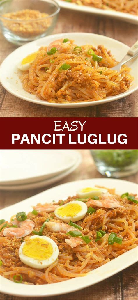 Easy Pancit Luglug | Рецепт | Еда