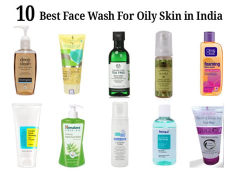 10 Best Face Wash for Oily Skin in India For Male & Female