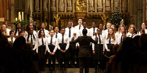 Performing at the Mayor's Christmas Carol service | London City Hall