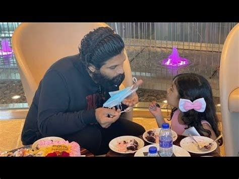 Allu Arjun Daughter Arha Birthday Celebration Exclusive Photos & Videos ...