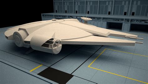 Stinson's All Things Star Wars Blog: Ralph McQuarrie Millennium Falcon (part 2)