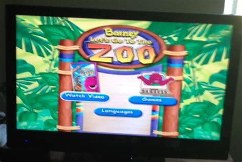 Huge Barney Fan : Barney DVD Menu.