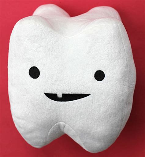 Giant Plush Tooth - - Fat Brain Toys