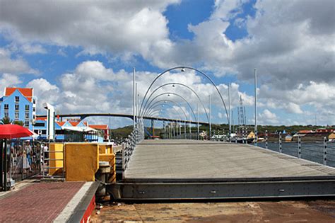 Queen Emma Swinging Pontoon Bridge, Curacao, Caribbean