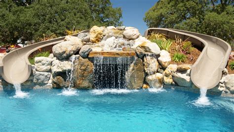 Pool Kings: Dueling Water Slides | Premier Pools & Spas