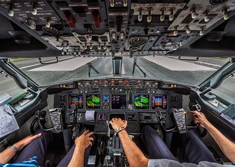 737 Cockpit Take Off Photograph by Max Niessen | Fine Art America