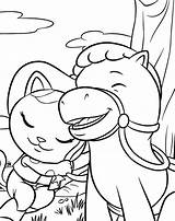 Happy Sheriff Callie Coloring Page  Free Printable Pages For Kids sketch template