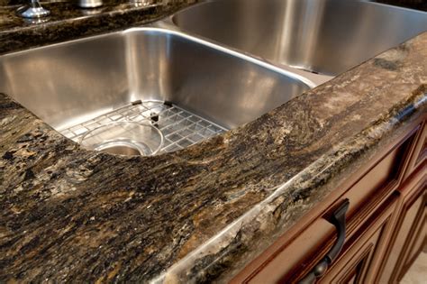 Granite Edge: Half- Bullnose Edge - Kitchen Countertops - dc metro - by Granite Grannies