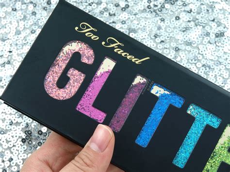 Too Faced Glitter Bomb Palette & Glitter Glue Primer: Review and Swatches | The Happy Sloths ...