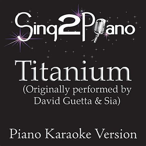 Titanium Album Cover by Sing2Piano