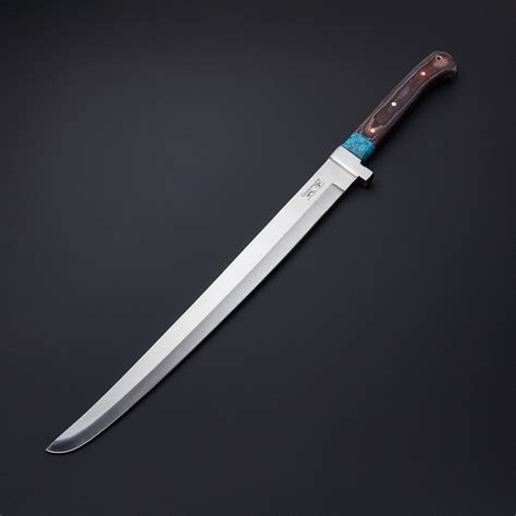 Turquoise Modern Katana Sword - Dōnotsura - Touch of Modern