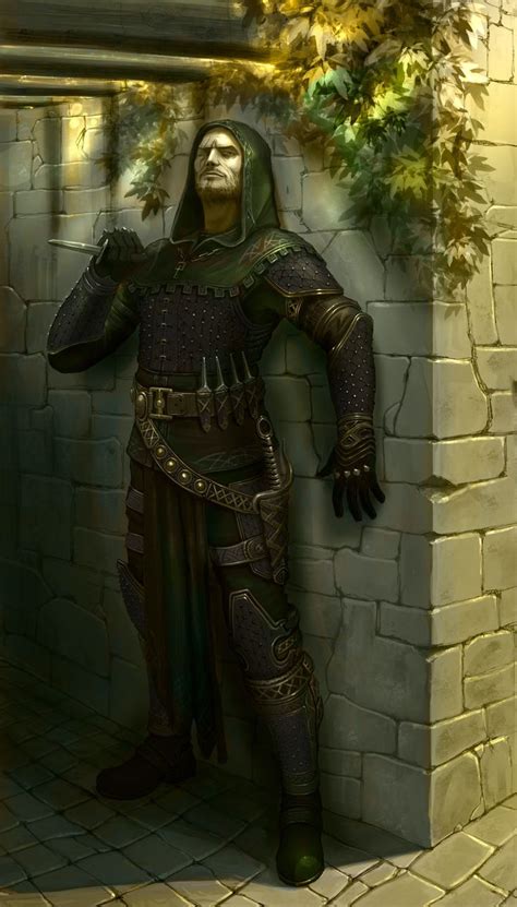 I like the armor and the hood. | Fantasy warrior, Character art ...