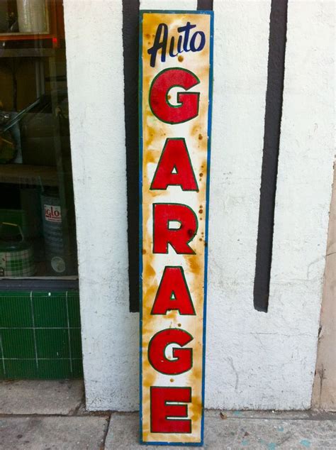 Old Garage Signs