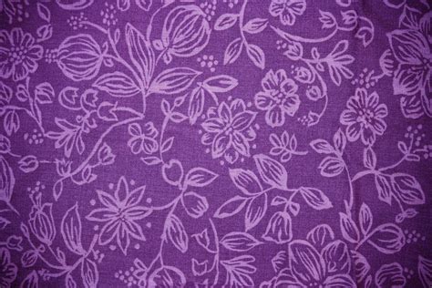 Purple Fabric with Floral Pattern Texture Picture | Free Photograph | Photos Public Domain