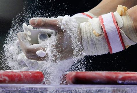 Gymnast Chalk Quotes. QuotesGram