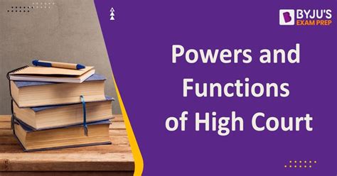 Powers and Functions of High Court: Jurisdiction, Article